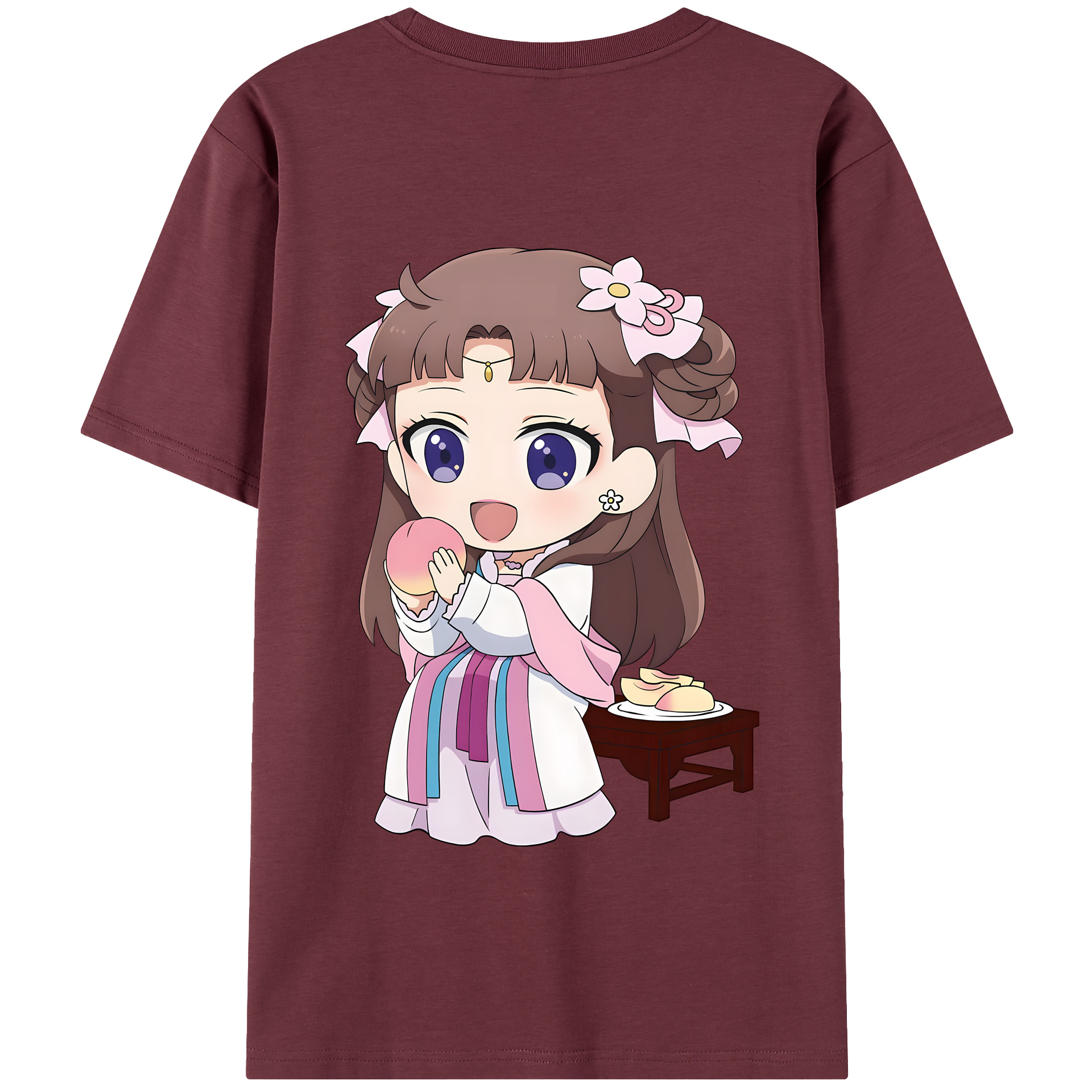 （画像用） 薬屋のひとりごと The Apothecary Diaries 綿100％半袖Tシャツ（背面プリント）